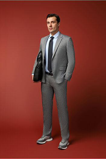 Kiğılı Regular Fit Linen Blended Suit