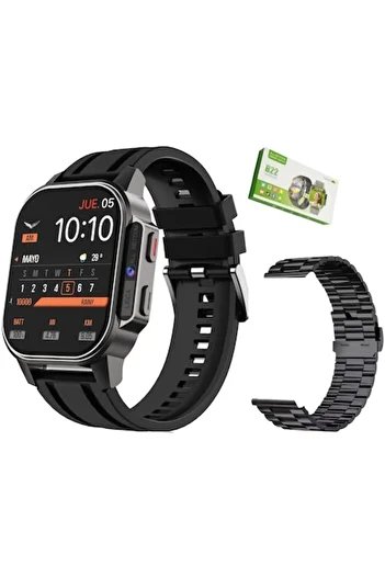 BSG TECH Smartwatch BSG EasySIM®, AMOLED Display, GPS, Camera, SOS Button