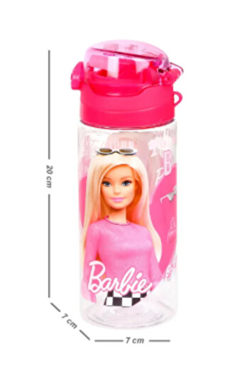 Bliss Licensed Barbie Water Bottle & Water Bottle Durable & Functional Design Ideal for School & Sports Use
