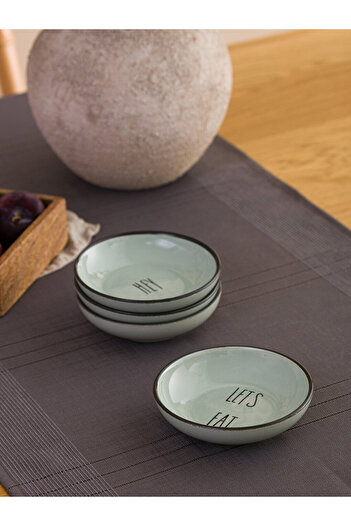 LC Waikiki LCW HOME Printed Ceramic Bowl Set of 4 13 Cm