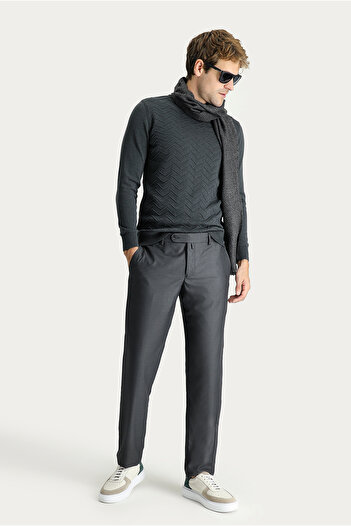 Kiğılı Regular Fit Classic Fabric Trousers