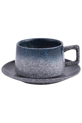 VALUE Cup with Saucer Made of Ceramic with Unique Design