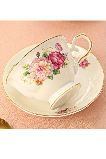 VALUE Coffee Cup with Saucer