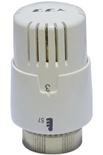 Eca 22 Adet ECA TRV4 Termostatik Köşe Radyatör Valfi Petek Vanası 602120755
