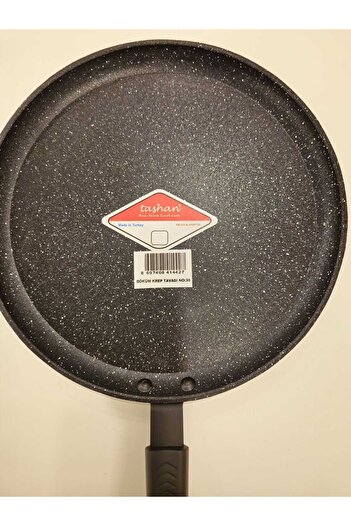 TAŞHAN 30 cm Cast Iron Crepe and Omelette Pan Granite
