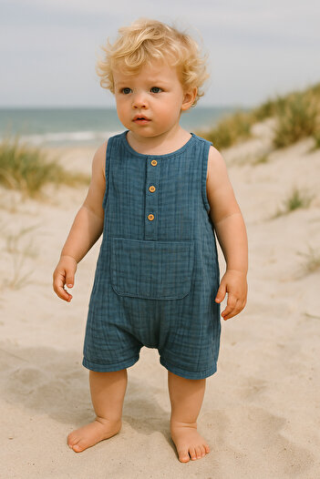 rg kidsstore BABY MUSLIN OVERALL