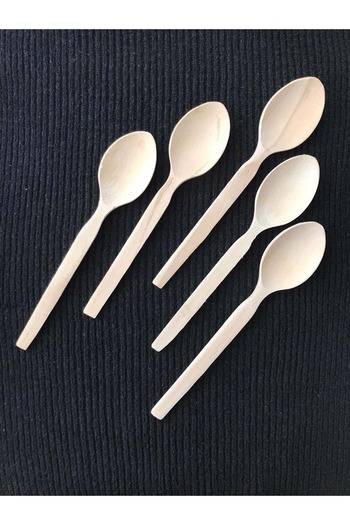 Doğuş Mutfak Wooden Spoon 23 cm Wooden Spoon 5 Pcs