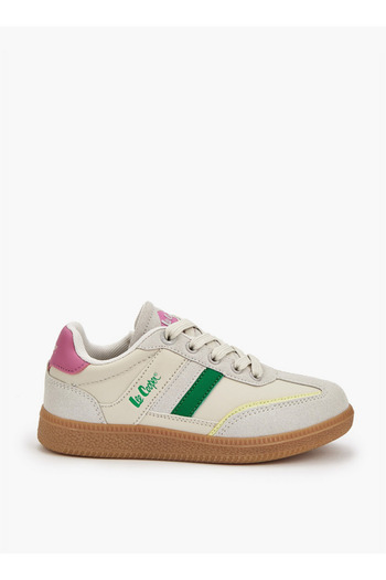 Lee Cooper Girls' Panelled Lace-Up Sneakers