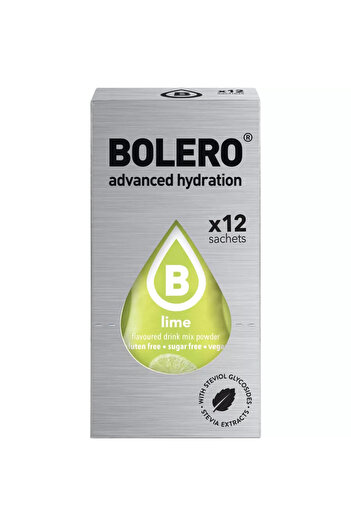 Bolero Bolero Water Flavors - Green Lemon Flavor (12*3g)