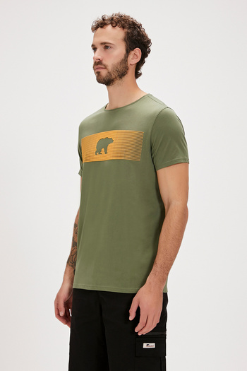 Bad Bear Men's T-shirt - 20.01.07.024 Thyme, Stylish Design