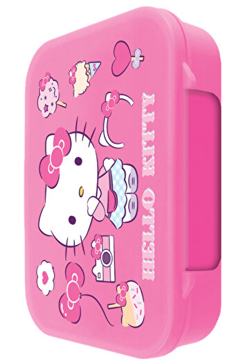 SANRIO Hello Kitty Lunch Bento Box – 6 Dividers – 1100ML – Cute Kids Bento Box for School & Picnics