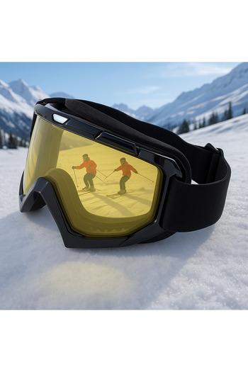 Angel Eyes Kayak Goggles Antifog Ventilated Uv Protection Sun Snow Goggles Yellowglass Snowboard Glasses Sport