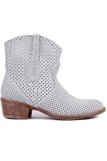SailLakers - Genuine Leather White Women's Boots 105-2596-Venus