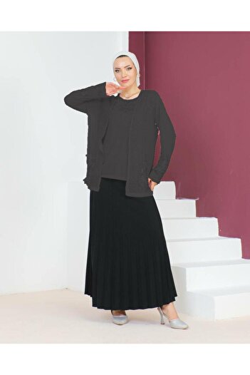 Tebrikler tekstil Yezi Season Women with Hijab and Fashionable Tuink Model N0016
