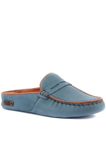 SailLakers Γυναικείες παντόφλες σπιτιού Sail Lakers - Petrol Blue Nubuck