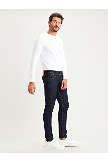 Levi's Ανδρικό τζιν παντελόνι Levis Slim Fit ψηλόμεσο Dark Indigo 28833-0642