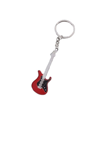OEM Guitar Keychain, Red