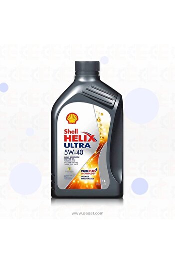 SHELL Helix Ultra Motor Oil 5W-40 Natural Gas 1 Liter