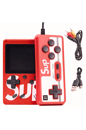 SPEEDSTORE Mini portable console 400 games, LCD screen 3\ battery, TV, 2 players