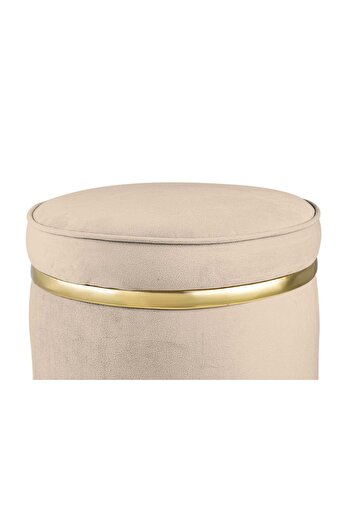 Gazzini Furniture Zerafet Gold Luxery Puf