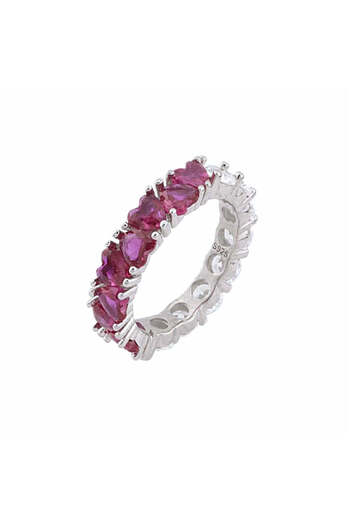 Bijuteria SORELLY Inel Argint Royal Hearts Tennis 14