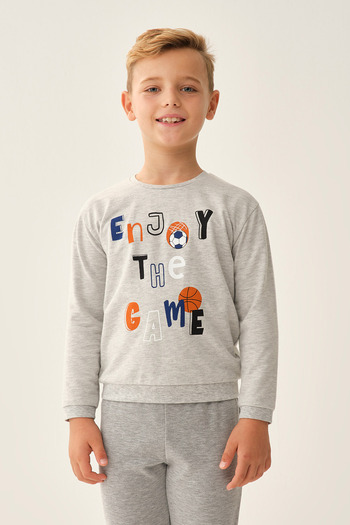 Dagi Gray Boy's Sweatshirt