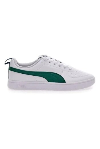 Puma 384311 26 Rickie Jr White-Green Women's Sports Shoes