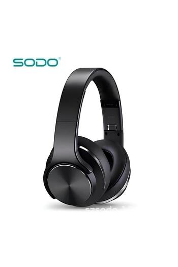Sodo MH5 Over-Ear Bluetooth Headphones with Microphone Black