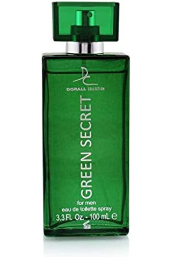 DORALL COLLECTION Green Secret Perfume for Men by Doral Collection - Eau de Toilette, 100ml, 3.38 oz