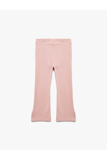 Koton Pink Baby Girl Leggings 6Wmg40066Ak