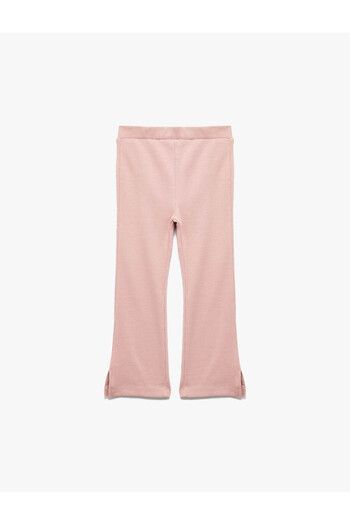 Koton Pink Baby Girl Leggings 6Wmg40066Ak