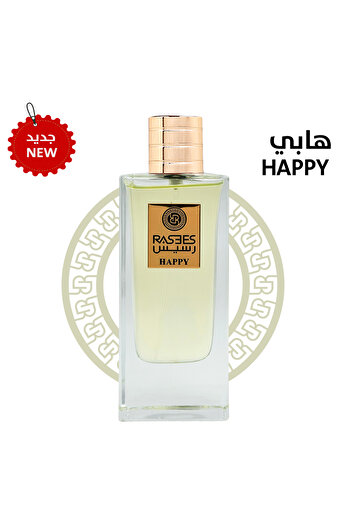 rasees Rasasi Happy Perfume for Unisex, 75 ml