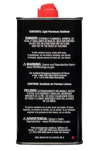 Zippo Lighter Fluid 125 ml (4 oz)