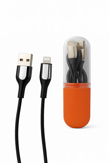TSUMAB Multi-Functional USB Charging Cable with Storage Capsule