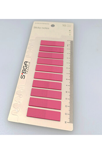sibga tasarım Transparent Dark Pink Color Postit Post-It Post It. Bookmark Bookmark Postit Sticker Note Paper