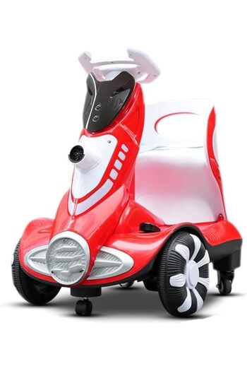 Hope Electric Four-Wheel Kids Car | Bubble Function | 360 Degree Rotation | Cool LED Lights | Seat