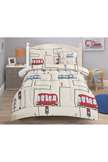 HOURS Horse Kids Modern Graphic Quilt Set 4 Pieces