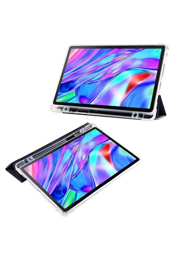 SIGLOO Husa premium pentru Lenovo Tab M10 Plus, 10.6", interior piele sintetica, Black