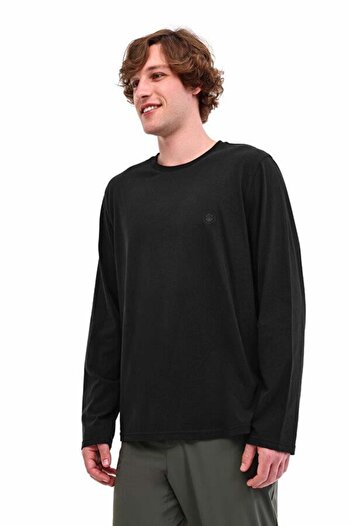 Kinetix Loen 14Ljk-130-33 5Pr Men's Black Long Sleeve T-Shirt 102025429