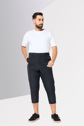 Scotch & Soda Men Regular Fit Solid Chino Pants, Black