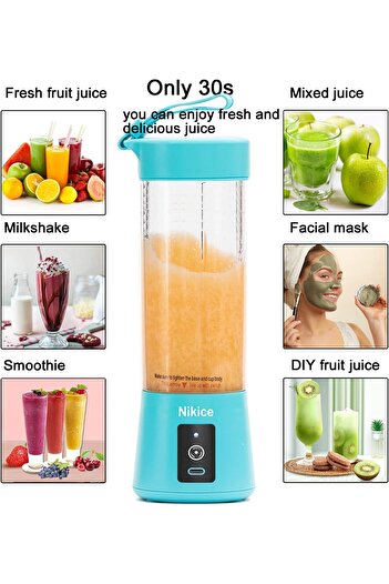 erorex Portable Blender By Flowerice,Personal Size Blender Juicer Cup,Smoothies Shakes Blender,Handheld