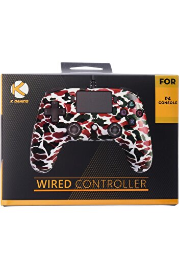 erorex وحدة تحكم سلكية لجهاز PS4 Camo 3