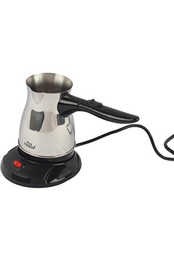 erorex Turkish Coffee Maker Made Stainless Steel Proof Automatic Shut-Off Boiling, 600W Power