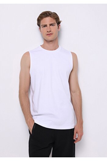 Colin's Regular Fit Men's White Tank Top