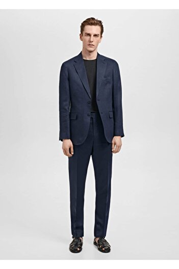 MANGO Man Amalfi 100% бавовняні брюки slim fit
