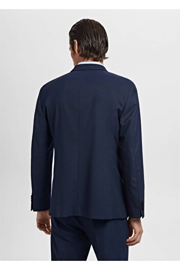 MANGO Man Slim fit Monaco kruvaze blazer ceket