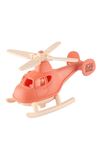 lets be child Elicopter plastic, portocaliu, 13x10cm, LC
