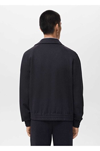 MANGO Man Regular fit fermuarlı sweatshirt