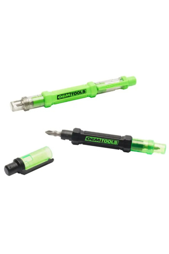 OEMTOOLS 2-Piece 6 Way Small Lightweight Pen Screwdriver