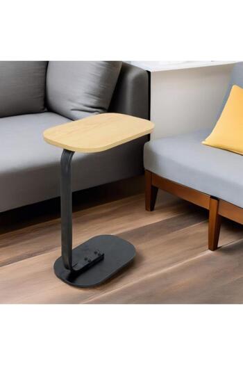 Family Ship Elegant Wooden Service Table with Oval Base